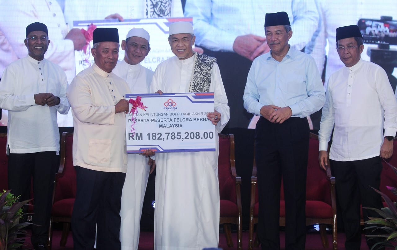 Felcra umum RM183j Keuntungan Boleh Agih Akhir Projek Peserta 2022