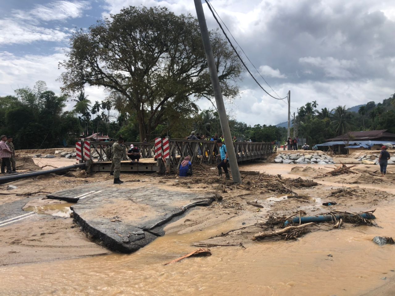 13 kampung, taman terjejas banjir kali ketiga di Baling sejak Julai