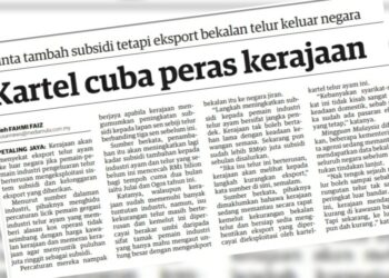 KERATAN laporan Utusan Malaysia.