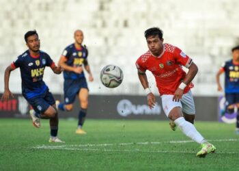 PEMAIN sayap Indonesia, Natanael Siringo Ringo antara tonggak import yang menjadi sandaran Kelantan FC.