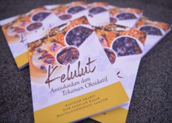 'Buku Kelulut: Antioksidan dan Tekanan Oksidatif' ketengahkan penyelidikan lebah kelulut.