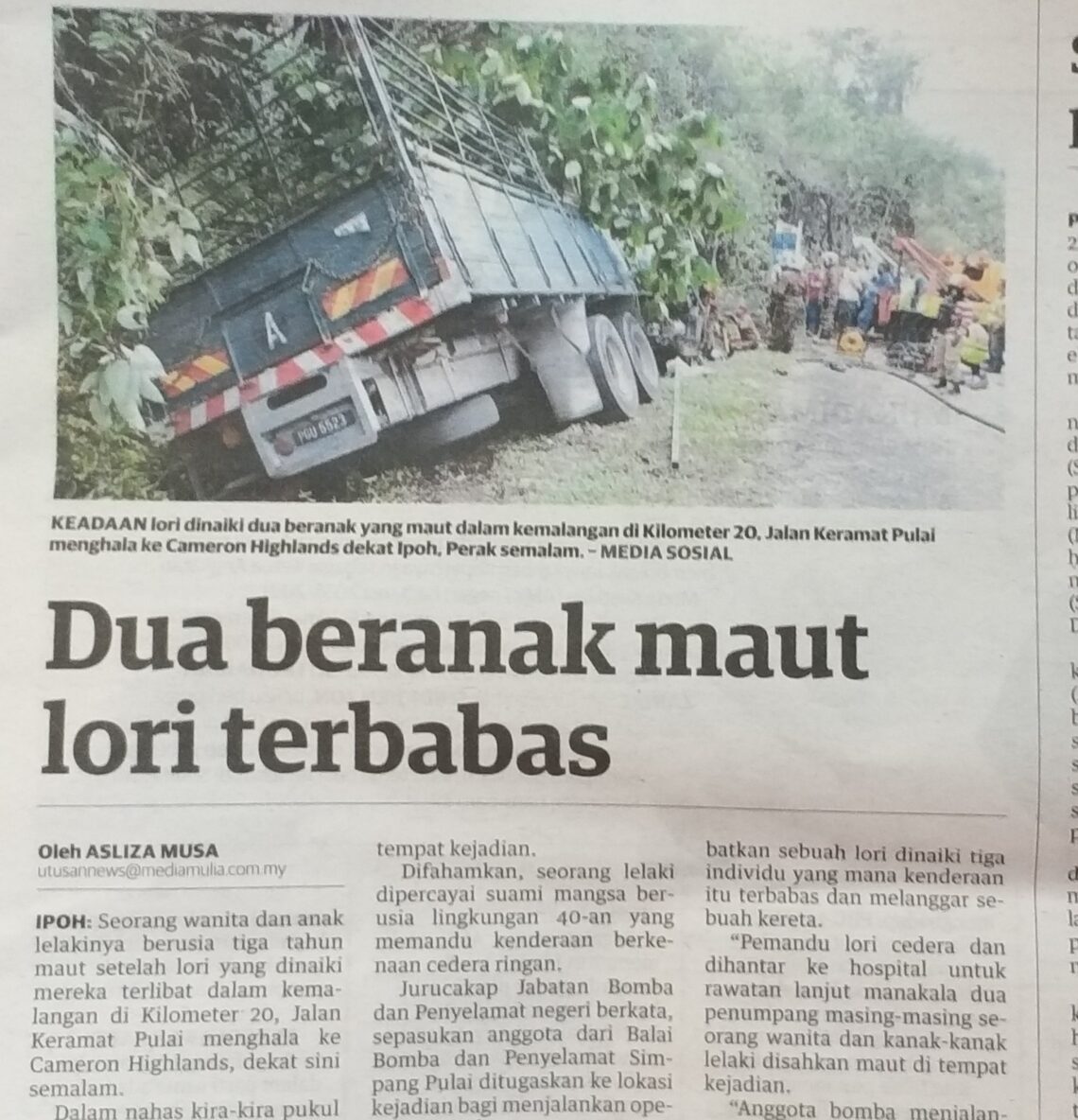 Kisah malang penghantar makanan Grab mangsa langgar lari ...