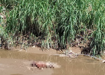 MAYAT seorang budak yang dipercayai lemas di Sungai Plentong, Johor Bahru.