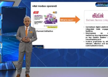 MOHD. Mustafa Abdul Aziz memberikan ucapan penggulungan pada Hari Eksport Kebangsaan (eNED@2021) yang diadakan secara maya.  - GAMBAR/MATRADE