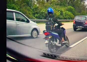 POLIS kesan penunggang motosikal dengan nombor pendaftaran WC7152R bantu siasatan kes kemalangan maut.