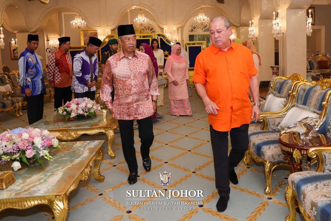 Sultan Johor Terima Menghadap Perdana Menteri Utusan Digital