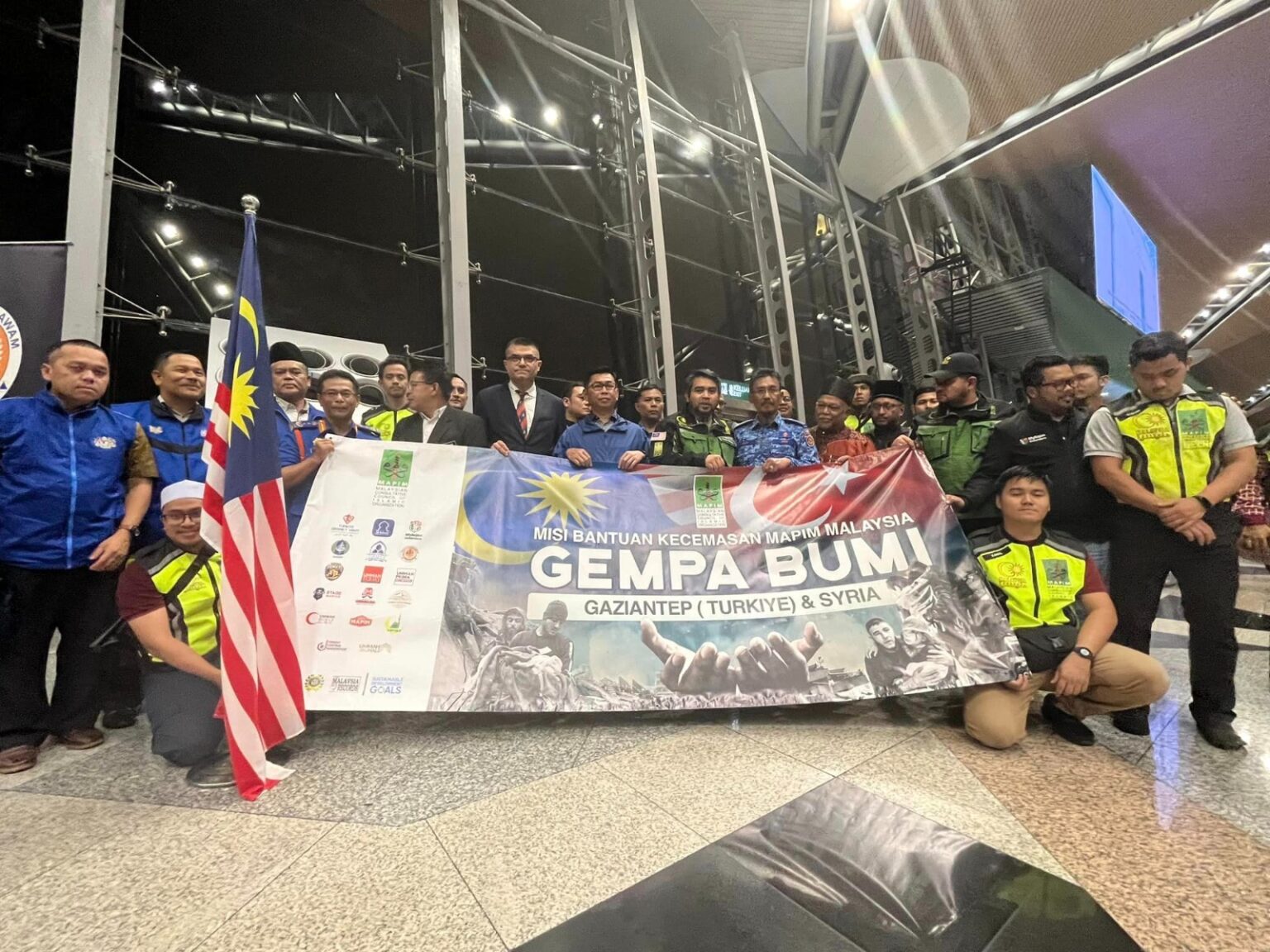 28 NGO Malaysia Mahu Bantu Mangsa Gempa Turkiye, Syria