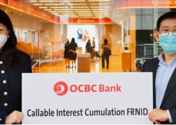 OCBC Bank melancarkan instrumen deposit boleh niaga kadar terapung berkaitan kelestarian (FRNID) sulung untuk pelanggan runcit yang berminat.