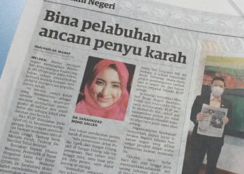 KERATAN akhbar Utusan Malaysia semalam.