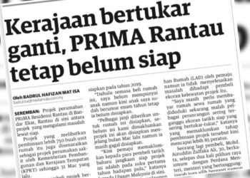 KERATAN laporan Utusan Malaysia 2023.