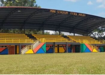 STADIUM mini di Padang Terap, kedah dirasmikan pada 7 Disember lalu.