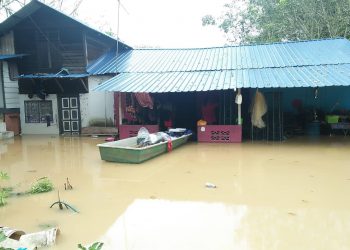 JOHOR BHARU 16 JAN 2021- Keadaan terkini banjir di johor. UTUSAN/AIMY