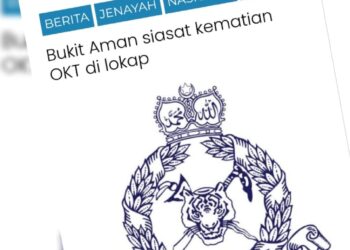 KERATAN laporan Utusan Online