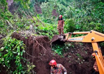 PIHAK pengurusan resort di lokasi berlaku tanah runtuh di Tambun di sini hari ini mengesahkan kejadian itu menjejaskan satu daripada villanya.