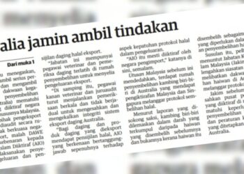 KERATAN laporan Utusan Malaysia.