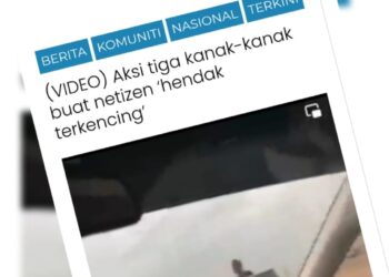 KERATAN laporan Utusan Online semalam.