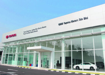 Pusat 3S Toyota di Rawang - gambar Paultan