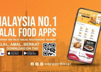 Aplikasi Ode Jee  menawarkan khidmat penghantaran makanan halal pertama di Malaysia.