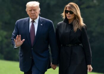 WANITA pertama Amerika Syarikat (AS), Melania Trump dilaporkan ‘hilang’ sejak 1 Januari lalu. - AFP